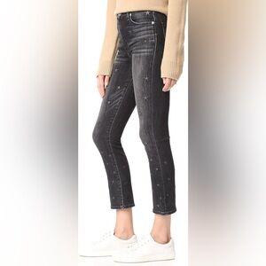 Hudson Jeans Harper Hi Rise Crop Black Skinny Jeans - Size 28 - EUC